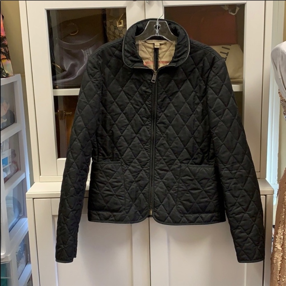 Burberry quilted jacket